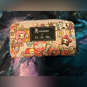 Jujube Tokidoki Donutellas sweet shop zip wallet
